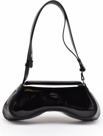 Diesel Tassen, Dames, Zwart, ONE Size, Leer, Play Crossbody