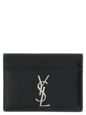 Saint Laurent Monogramme Wallets And Card Holders Black