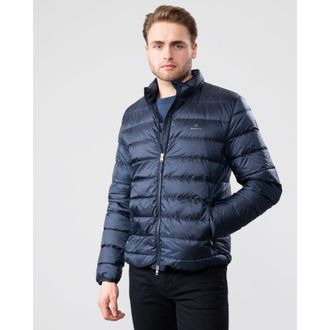 GANT The Light Down Mens Jacket - Blue - Size Small