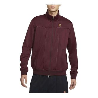 Nike Court Tennis Jacket Burgundy DC2566-652