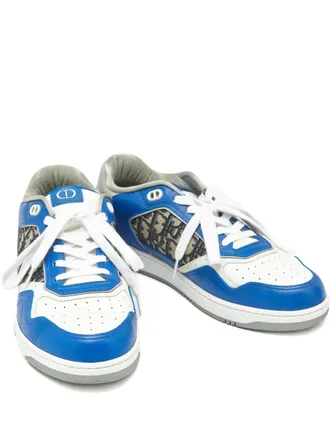 Dior B27 leren sneakers - Blauw