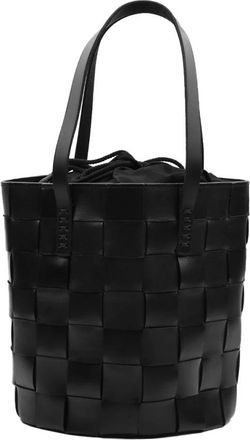 Dragon Diffusion Zwarte Leren Tote Tas - Dames - Schoudertassen - Zwart - ONE Size - Tassen