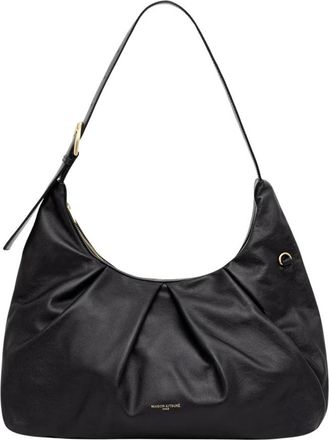 Maison Kitsun&eacute; Tote Bags - Dames - Schoudertassen - Zwart - ONE Size - Tassen
