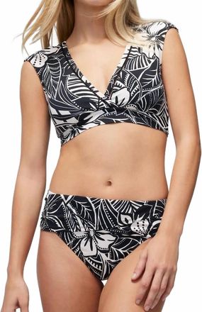 Bleu Rod Beattie Womens Ciao Bella Sarong Hipster Bottoms In Black