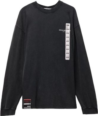 Alexander Wang Graphic Long-sleeve T-shirt