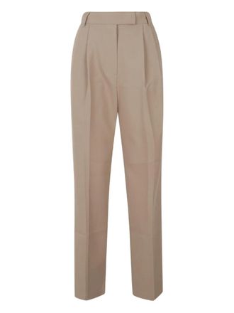 Frankie Shop pleated suit trousers - Beige