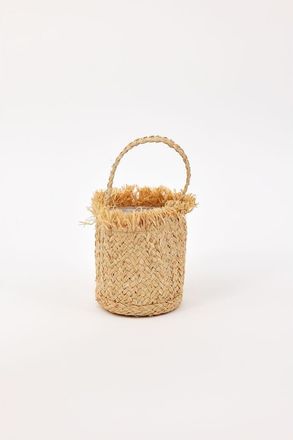 Hat Attack Margo Mini Fringe Bag in Natural at Nordstrom, Size Small