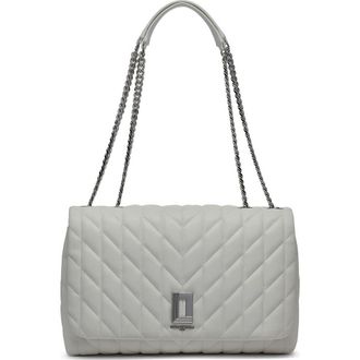 Karl Lagerfeld Lafayette Shoulder in Winter White/silver at Nordstrom