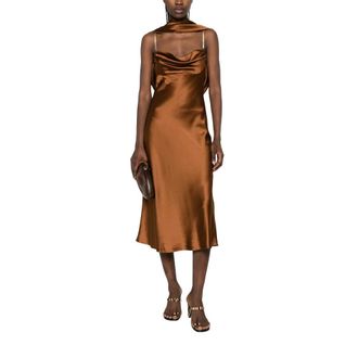 Rebecca Vallance Party Dresses, female, Brown, Size: 2XS Dress 2601-1540