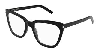 Saint Laurent Demo Cat Eye Ladies Eyeglasses SL 548 SLIM OPT 001 55
