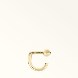 Furla Mianuvola Earcuff Color Oro Oro Metallo Donna