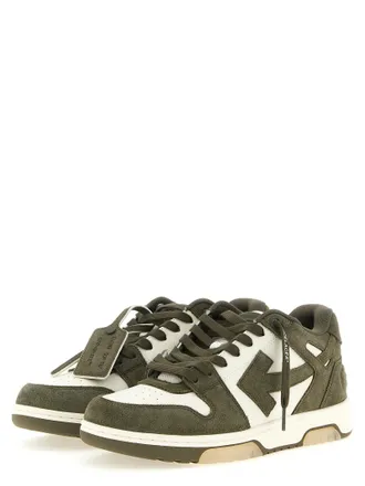 Off-white Out Of Office Sneakers - olive green