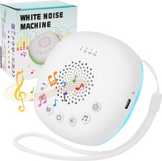 OEM M&aacute;quina Port&aacute;til De Ruido Blanco Para Beb&eacute;s, Luz Nocturna Con 20 Sonidos Relajantes Profesionales, Terapia De Sonido Para Reci&eacute;n Nacidos, Ideal Para D
