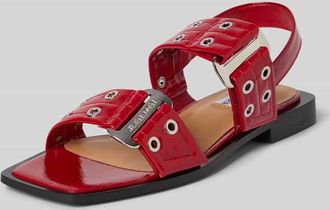 Steve Madden Sandalen mit Ziernieten Modell SARIA in Rot, Gr&ouml;&szlig;e 36