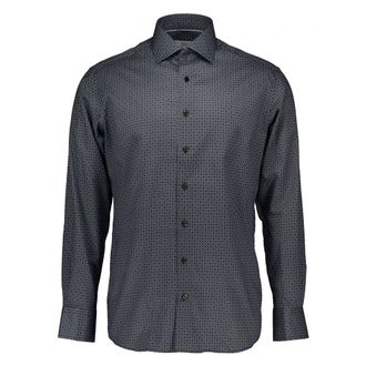 Eterna Lange Mouw Overhemden 1192 X669 - Heren - Casual Overhemden - Blauw - 3XL - Overhemden