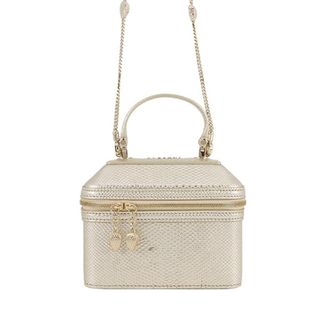 Bulgari Pre-owned Bvlgari Embossed Leather Serpenti Forever Vanity Bag Ladies 8M31HPCDMZJ6GUPA
