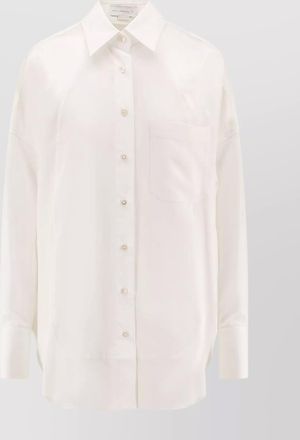 Stella McCartney oversized satin shirt