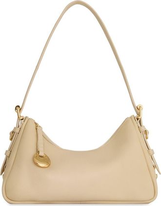 Rebecca Minkoff Small Mia Leather Shoulder Bag in Chamois at Nordstrom