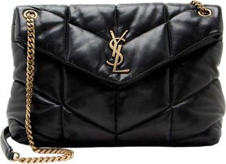 Saint Laurent Monogram Puffer Loulou Medium Shoulder Bag (Authentic Pre-Loved)
