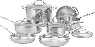 Cuisinart Batereda De Cocina Cuisinart 77-11g 11 Piezas Acero Inoxidable Pulido
