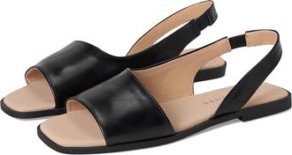 Journee Collection Brinsley Womens Sandals Black PU : 9.5 M, Leather