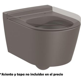 Roca Taza Suspendida Compacta Rimless Con Salida Horizontal Round Inspira - Roca Color: Sin Indice