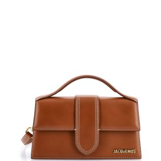 Jacquemus Le Grand Bambino Flap Bag Leather