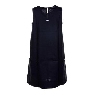 Barbour Black Mini Sleeveless Dress - Dresses - Mujer - Negro - S