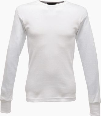 Regatta Mens Regatta Professional Mens Long-Sleeved Thermal Base Layers - White - Size: 9.5/13/12.5/12/11.5/11/9/16/15.5/15/14.5/14/13.5/10.5/10