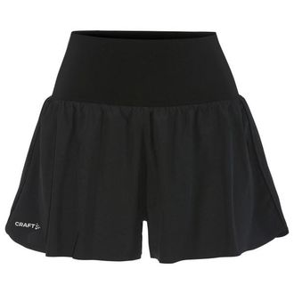 Craft Hypervent Wide Shorts Laufshorts f&uuml;r Damen | schwarz