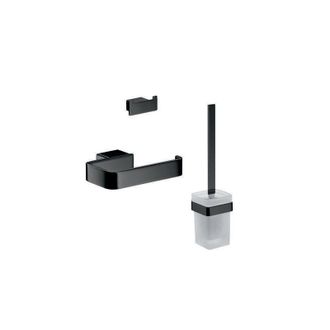 Emco Emco - Loft Juego Wc, Juego Escobilla, Portapapel, Gancho Doble