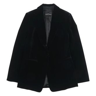 Emporio Armani Blazers, female, Black, Size: XS Blazers