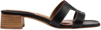 Margaux Eyewear The MX Sandal 35 in Black Calf at Nordstrom, Size 39.5