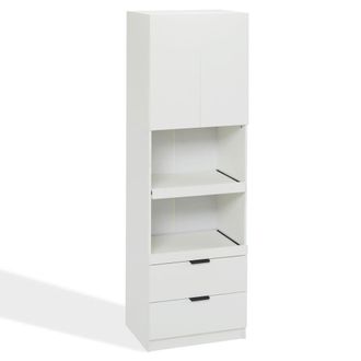 Urban Meuble Muebles de cocina blancos 2 puertas 2 cajones