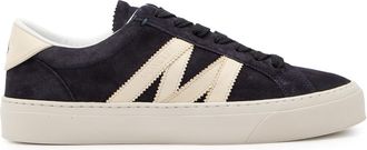 Moncler Monaco Suede Sneakers - Navy - 41 (IT41/ UK7)