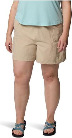 Columbia Plus Size Sandy Rivertm Shorts II Womens Shorts Brown : 1X 6, Nylon