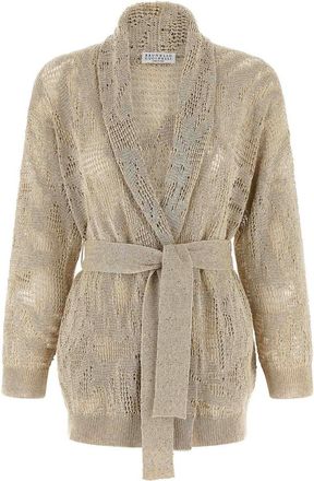 Brunello Cucinelli Crochet Cardigan