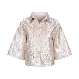 Nukus Nukus - Leena Blouse - Dames - Blouses & Shirts - Geel - Maat: L