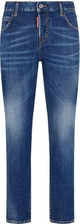 Dsquared2 slim-leg jeans - women - Spandex/Elastane/Cotton/Cotton/Polyester - 44 - Blue