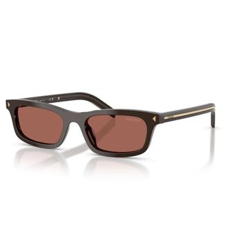 Prada Sunglasses, unisex, Black, Size: 52 MM Rectangular Sunglasses