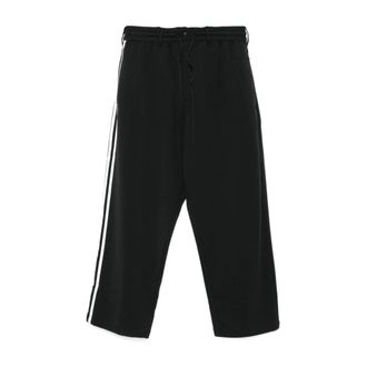 Yohji Yamamoto Sweatpants, male, Black, XS, Black Trousers