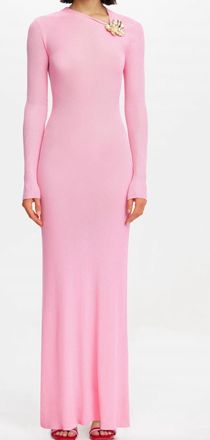 Acler Rowthorn Maxi Dress In Pink