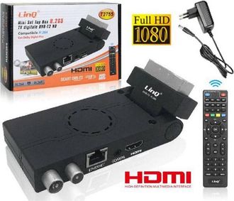 Trade Shop Trade Shop - Decoder Digitale Terrestre Dvb-t2 Scart Con Hdmi Full Hd Con Codec H.265 T2755
