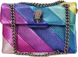 Kurt Geiger Borsa a tracolla a righe - Blu