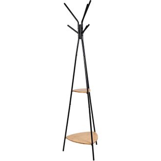 OEM Percha De Pie De Bamb&uacute; Para Ropa De Pasillo 49x49x179 Vw31nb Begryf