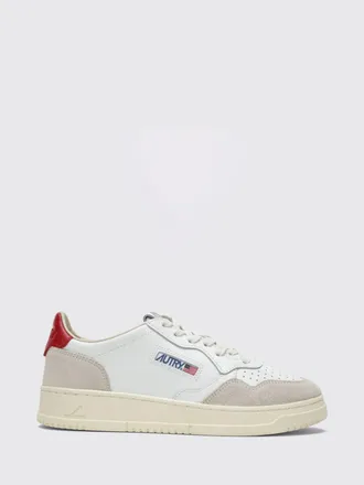 Autry Sneakers Medalist Low in pelle di vitello liscia con dettagli a contrasto