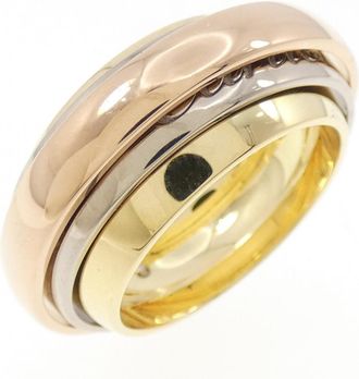 Cartier Yellow Gold (18K) Pink Gold (18K) White Gold (18K) Band Ring (Pre-Owned)