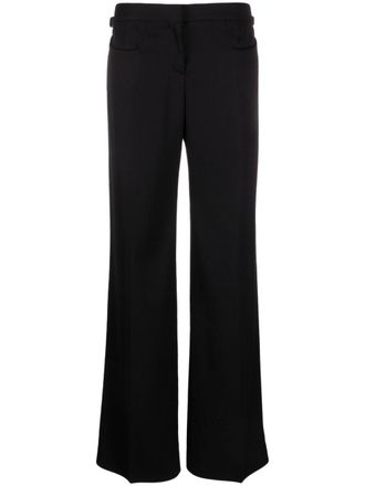 Tom Ford wool straight-leg trousers - Black