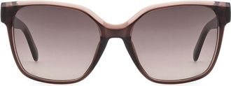 Fossil FOS 3170/G/S 63M/HA Womens Sunglasses Brown Size 55
