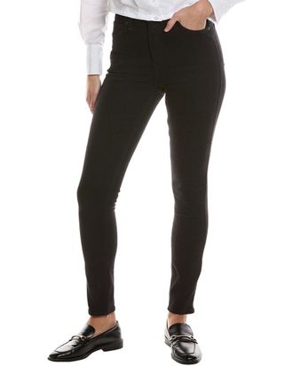 Rag & Bone Tina Black High-Rise Skinny Jean